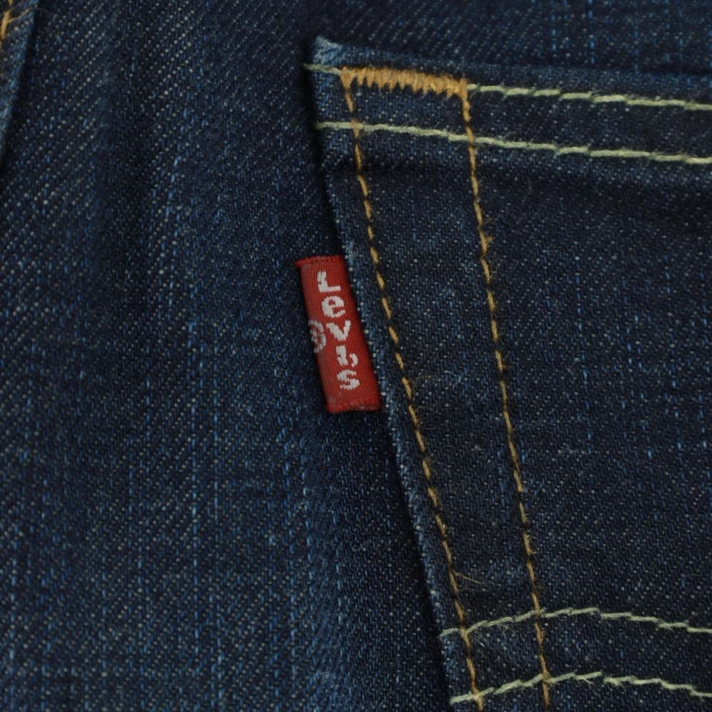 Levi's Dark Indigo Straight Jeans Size 30x30 - Picture 8 of 10